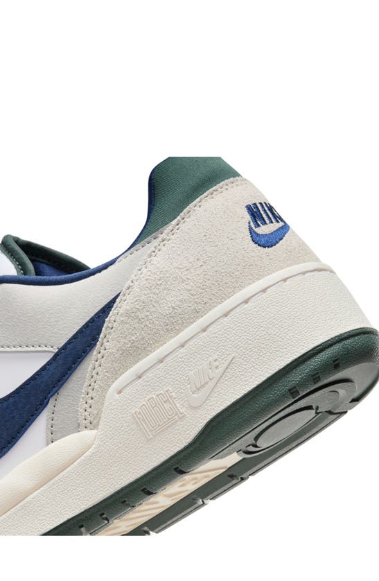 Shop Nike Full Force Lo Sneaker In White/ Midnight Navy/ Iron Ore