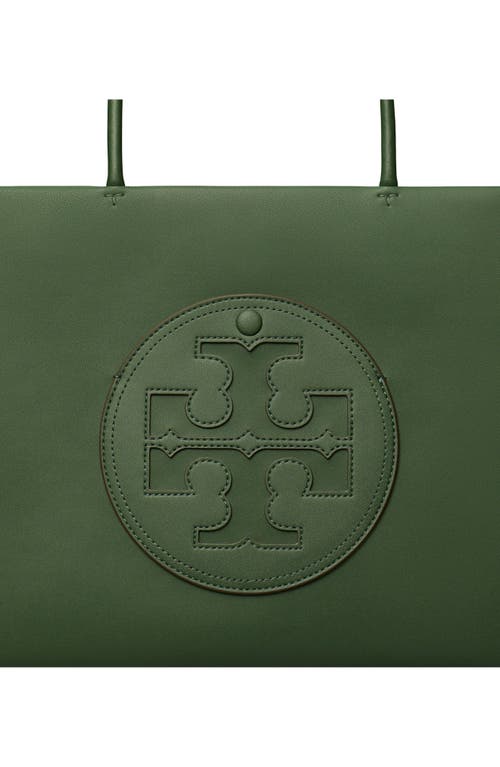 Shop Tory Burch Small Ella Bio Tote In Basil