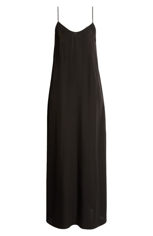 The Row 'constantine' Maxi Dress In Black