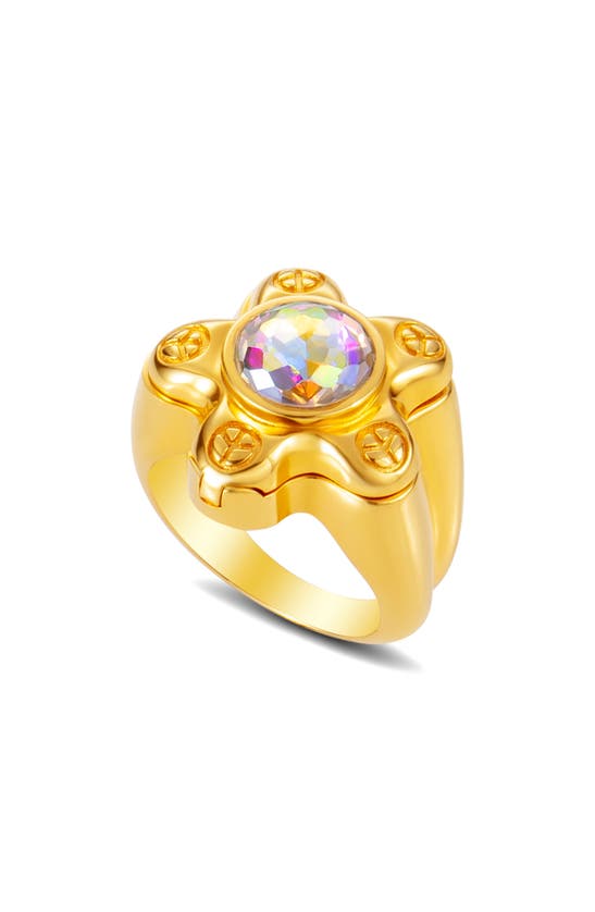 Shop July Child Locket Ring In Gold