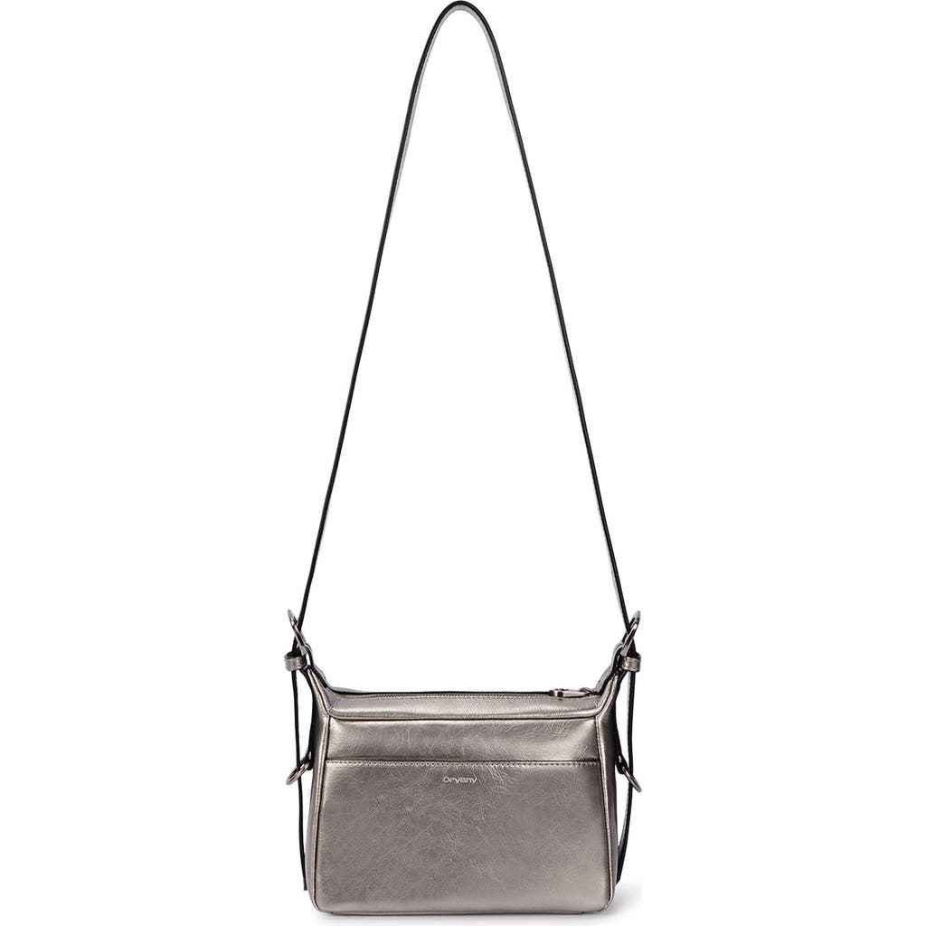 ORYANY ORYANY MOTO LEATHER CROSSBODY BAG