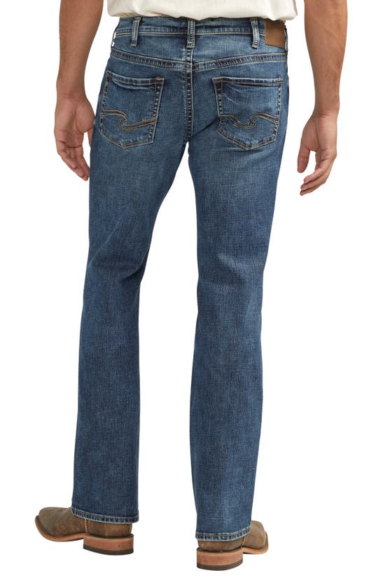 Shop Silver Jeans Co. Jace Slim Bootcut Jeans In Indigo