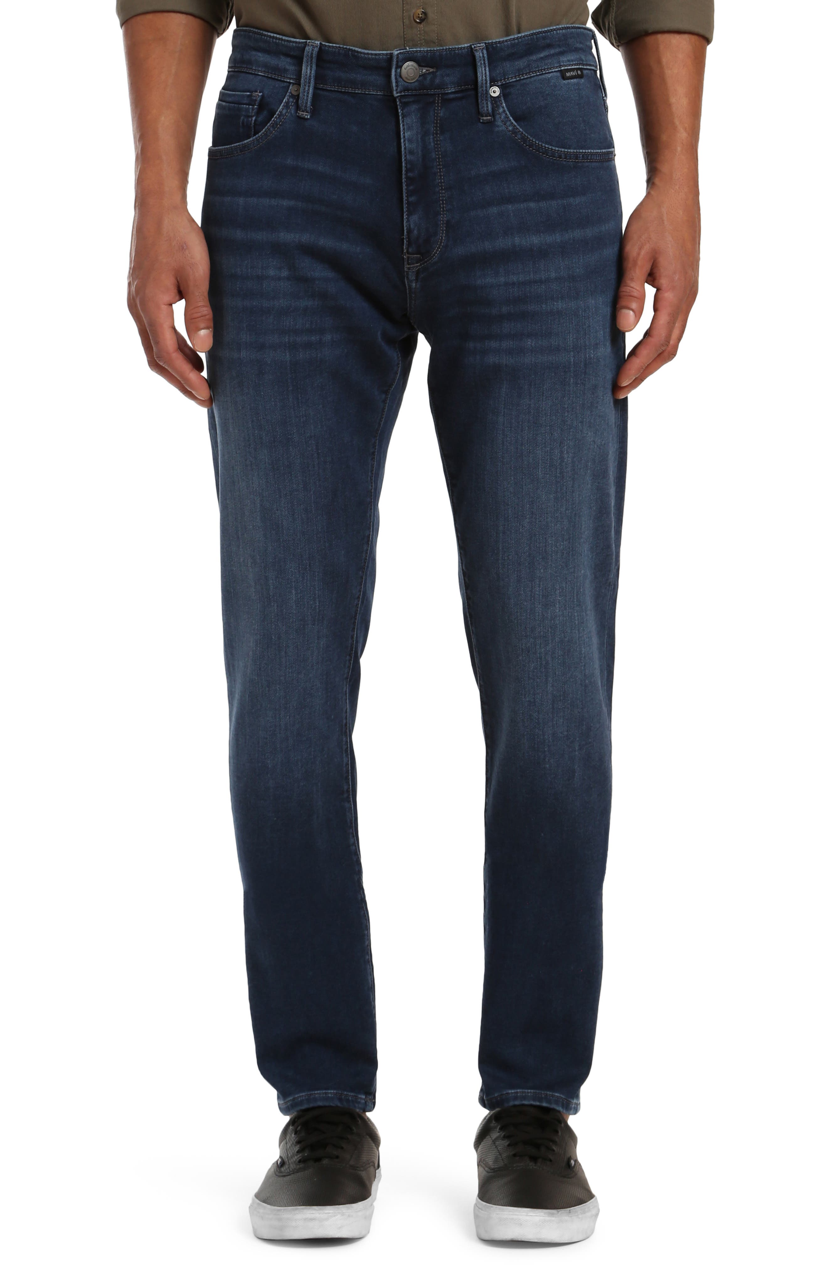 mavi jeans marcus slim straight leg jeans