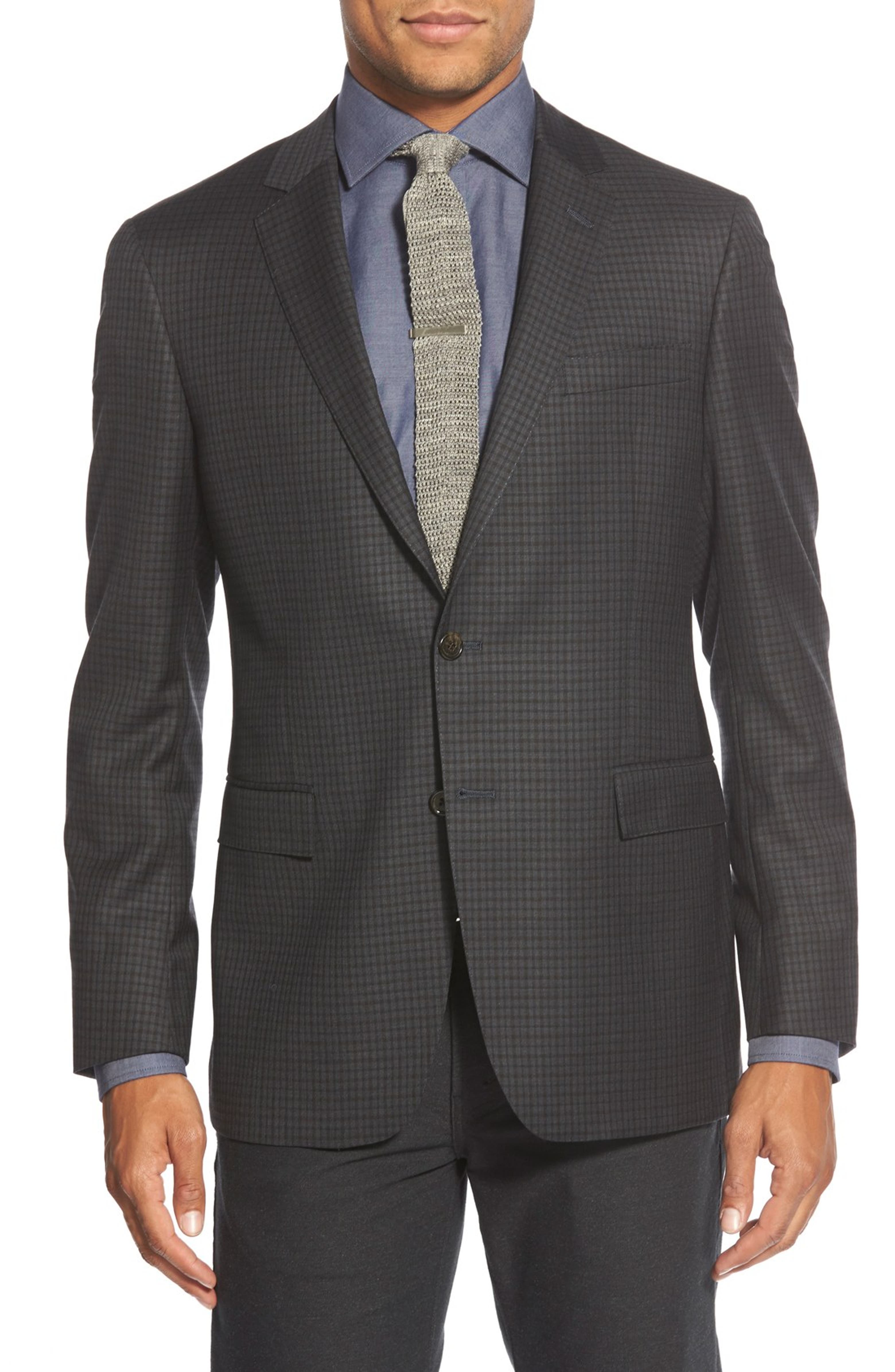 Todd Snyder White Label Trim Fit Check Wool Sport Coat | Nordstrom