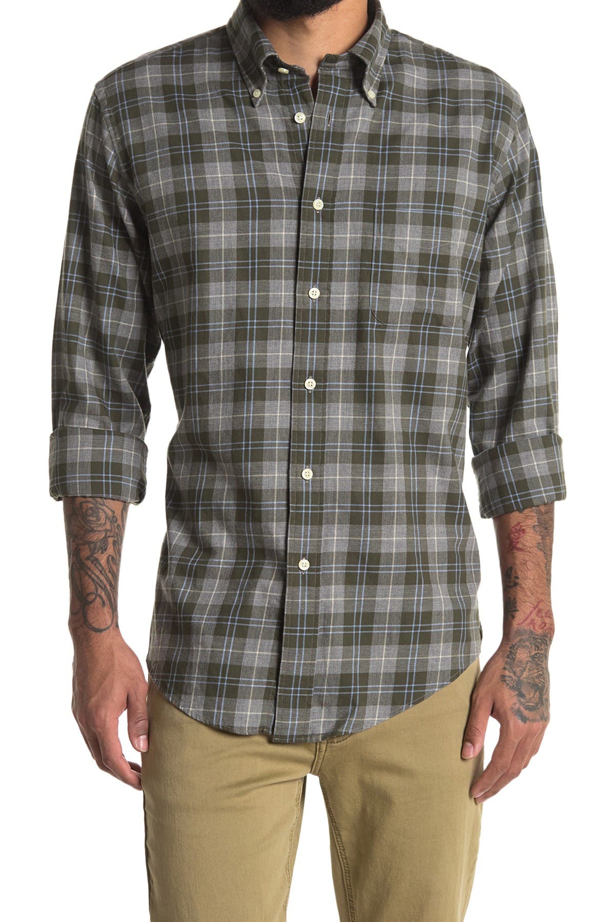 brooks brothers flannel