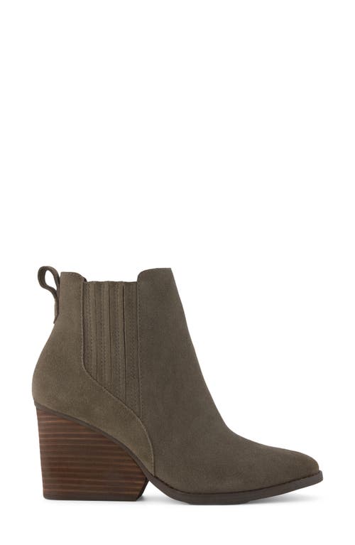 Shop Toms Noa Suede Chelsea Boot In Green