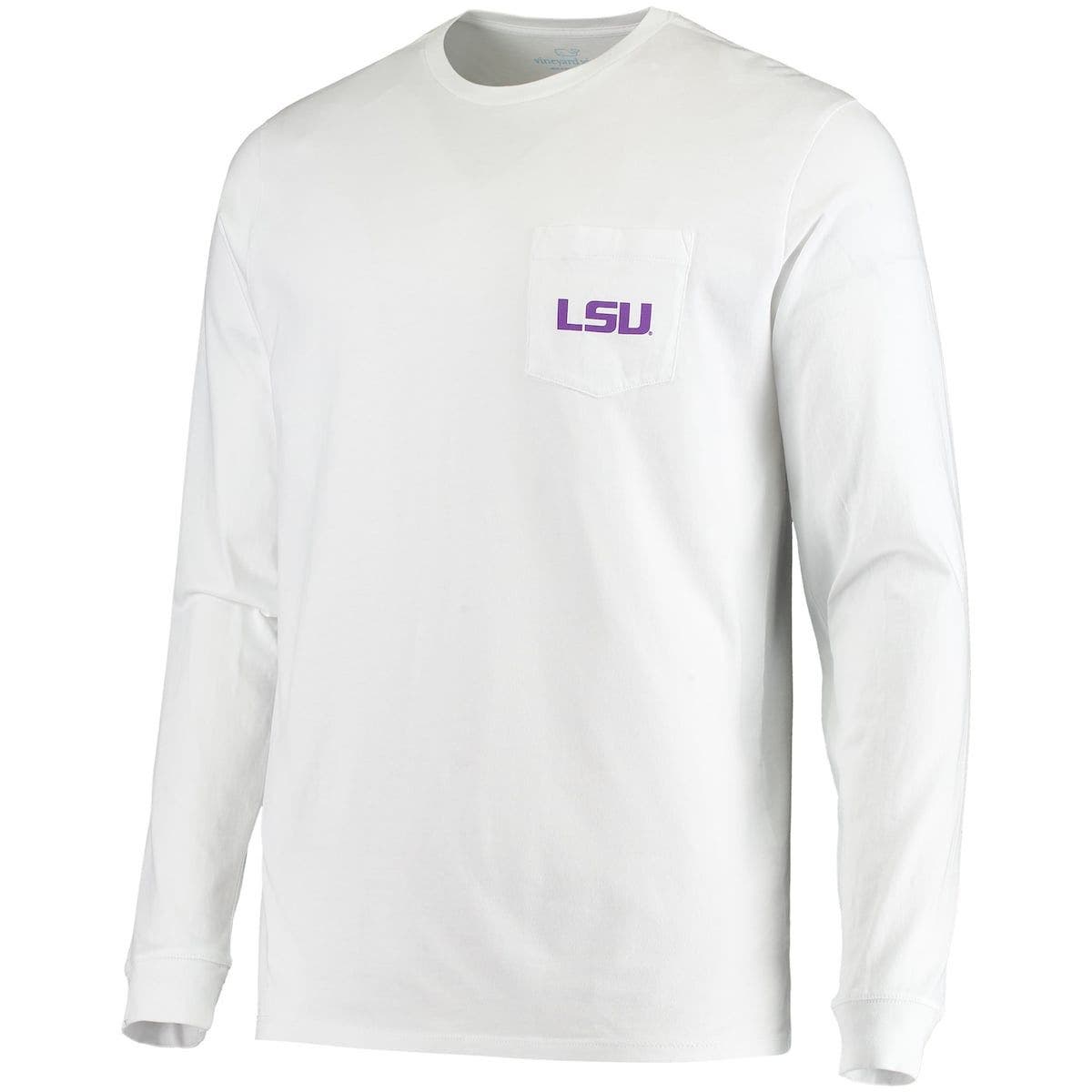 lsu white t shirt