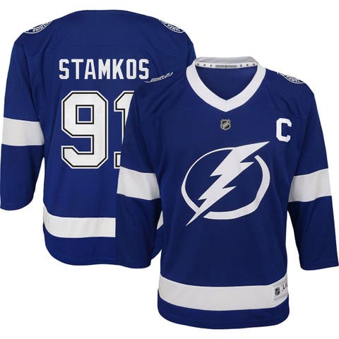 Tampa Bay Lightning Steven Stamkos Black Jersey Inspired Style