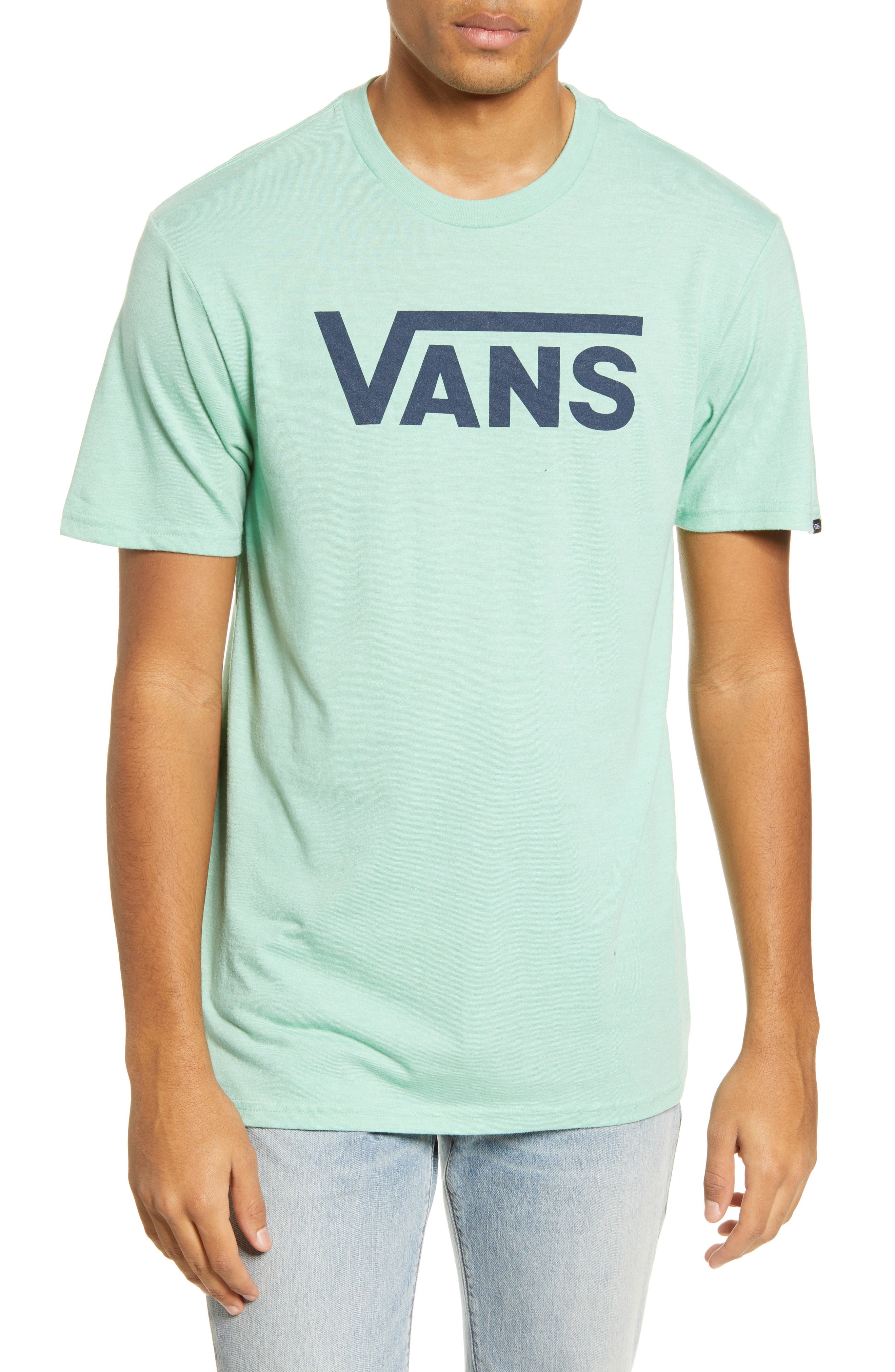 Vans Classic Logo T-shirt In Green 2025 | www