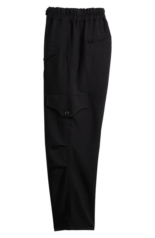 Shop Y-3 Recycled Polyester Twill Utility Pants In Black