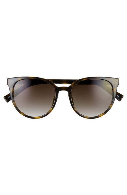 Le Specs Armada 54mm Cat Eye Sunglasses In Tortoise/khaki Gradient
