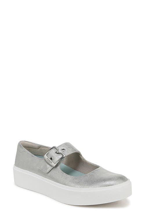 Madison Mary Jane Sneaker in Silver