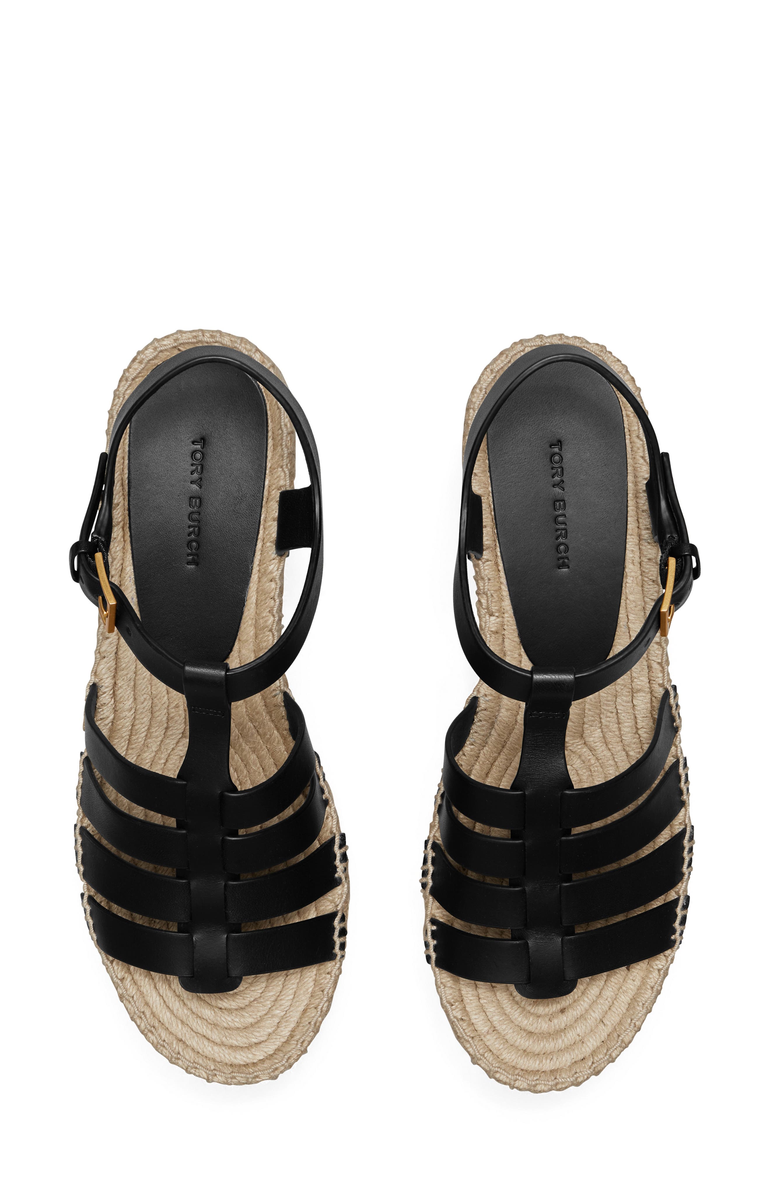 Tory Burch Fisherman Espadrille Platform Wedge Sandal (Women) Nordstrom