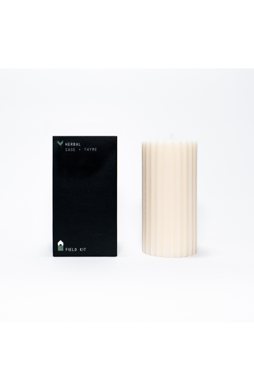 FIELD KIT FIELD KIT HERBAL PILLAR CANDLE 