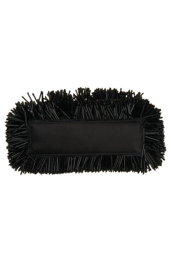 Shop Dolce & Gabbana Dg Fringe Handheld Bag In Black
