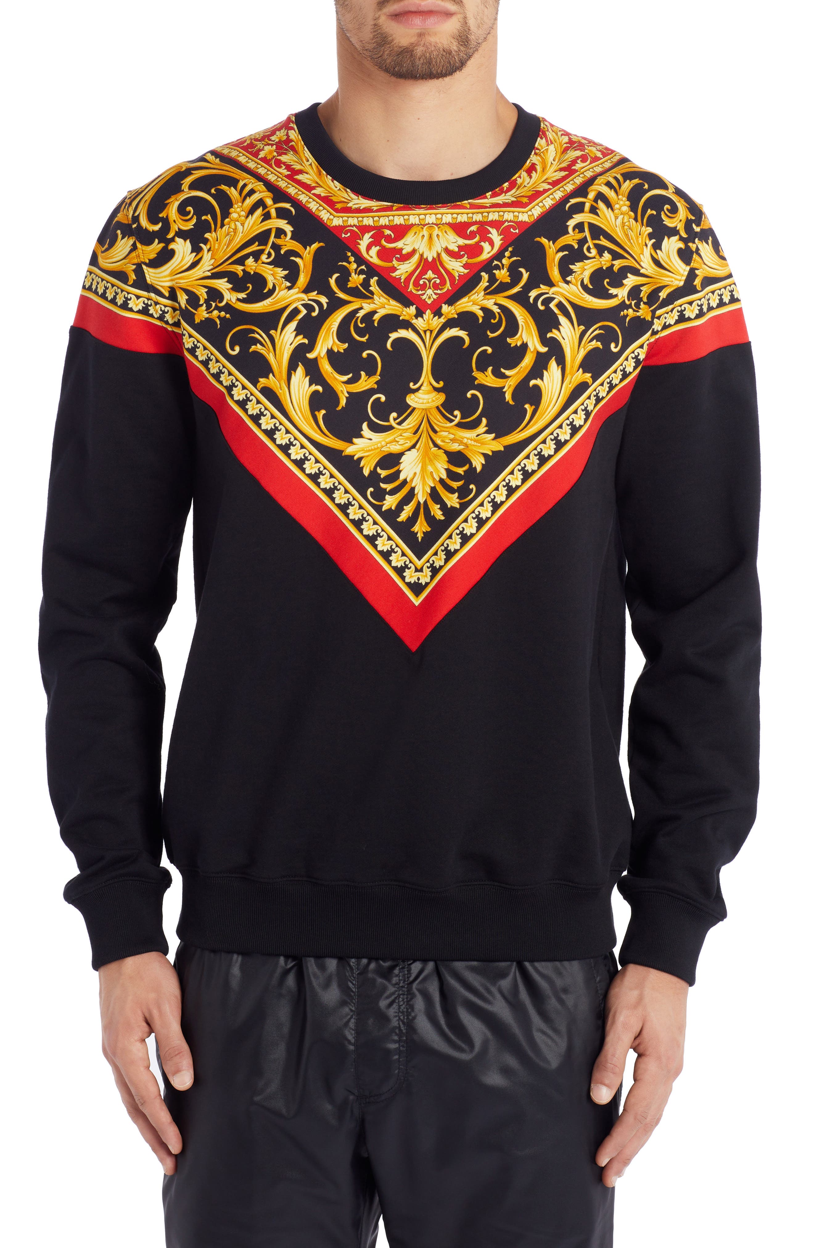 Versace Baroque Crewneck Sweatshirt 