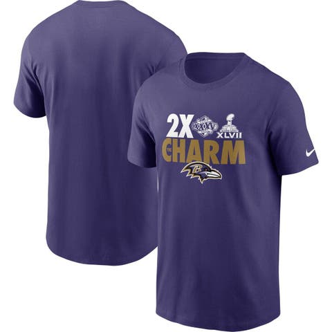 Anthony Brown Baltimore Ravens Youth Purple Name & Number Logo T-Shirt 