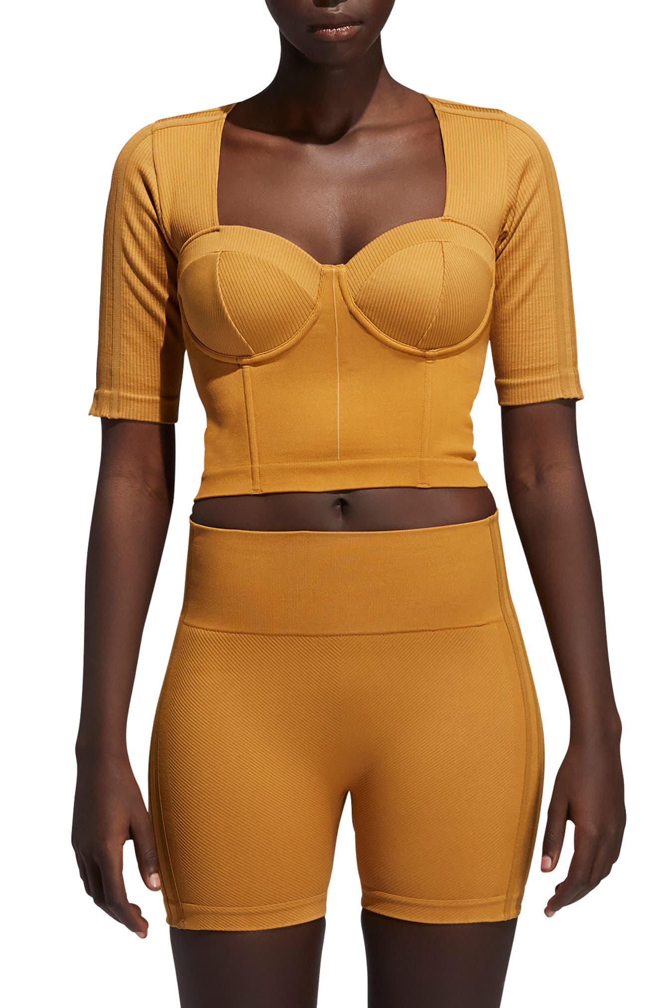 ivy park corset crop top