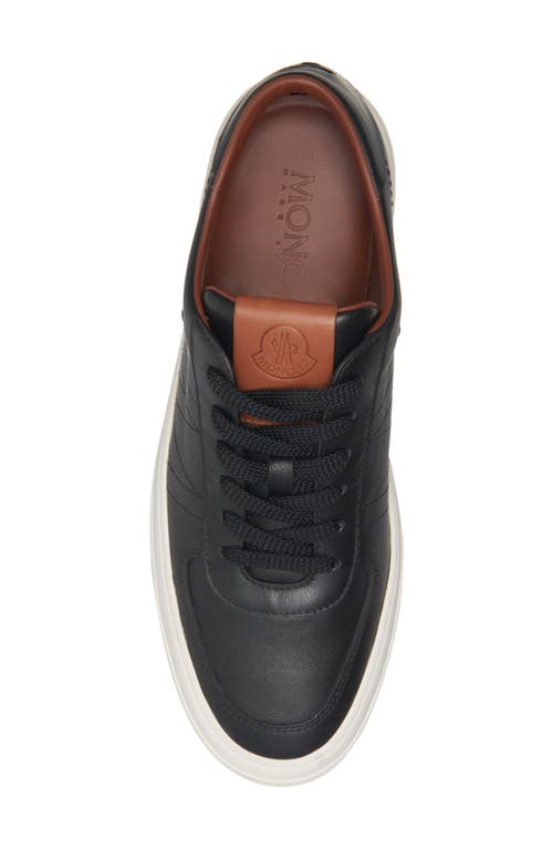 Moncler Monclub Low-top Suede Sneakers In Black