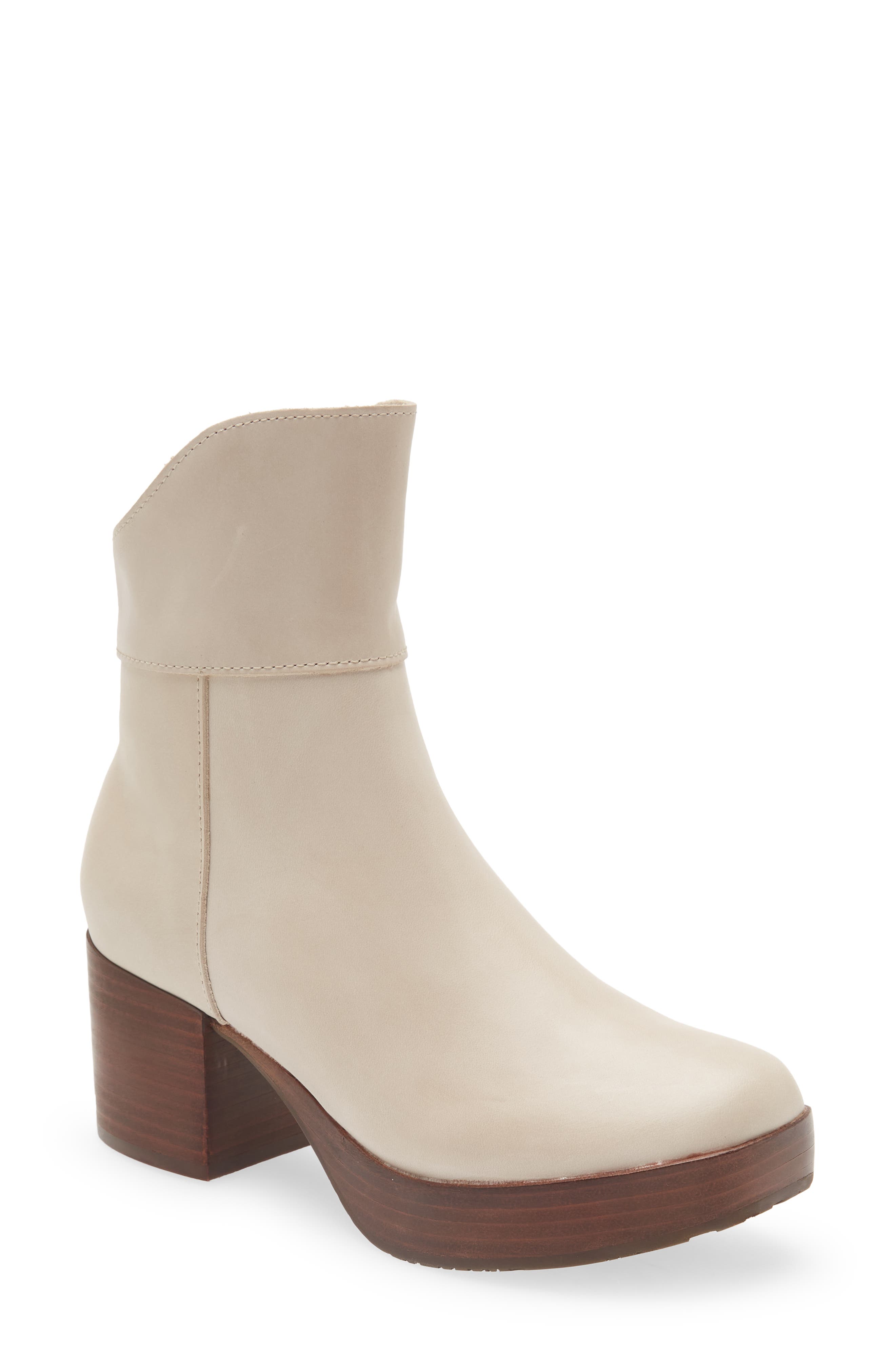 White Comfort Booties | Nordstrom