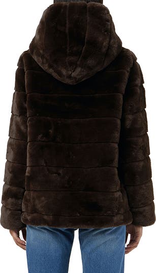 Apparis goldie discount faux fur coat