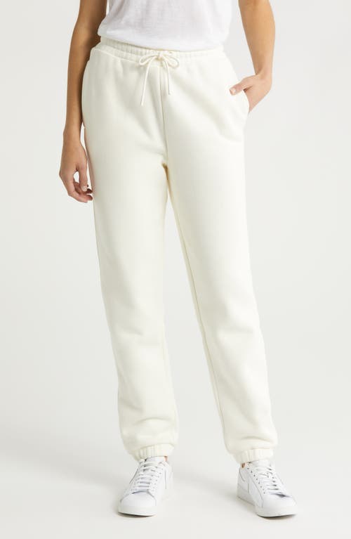 Elevated Sweatpants in Lily White