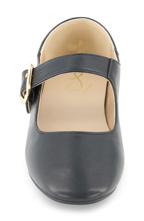 Shop Sam Edelman Kids' Maeve Michela Mary Jane Flat In Black