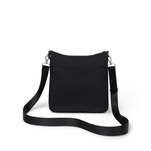Baggallini Women's Modern Everywhere Slim Crossbody Bag With Rfid Wristlet In Black
