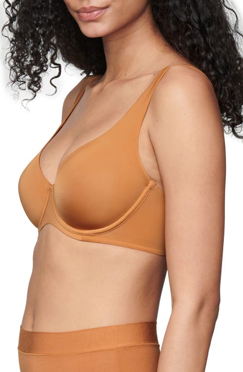 Cuup The Scoop Micro Bra In Caramel
