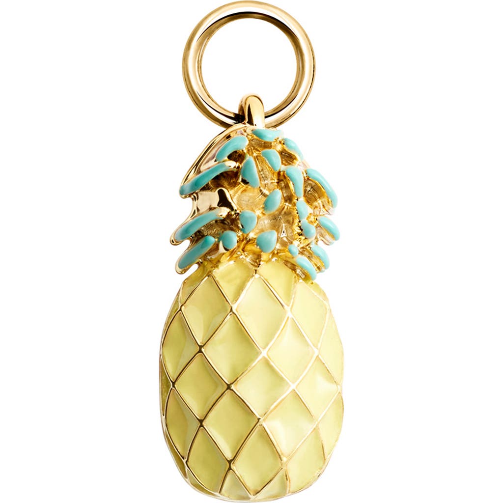 Carolina Herrera The Charm Accessory In Pineapple