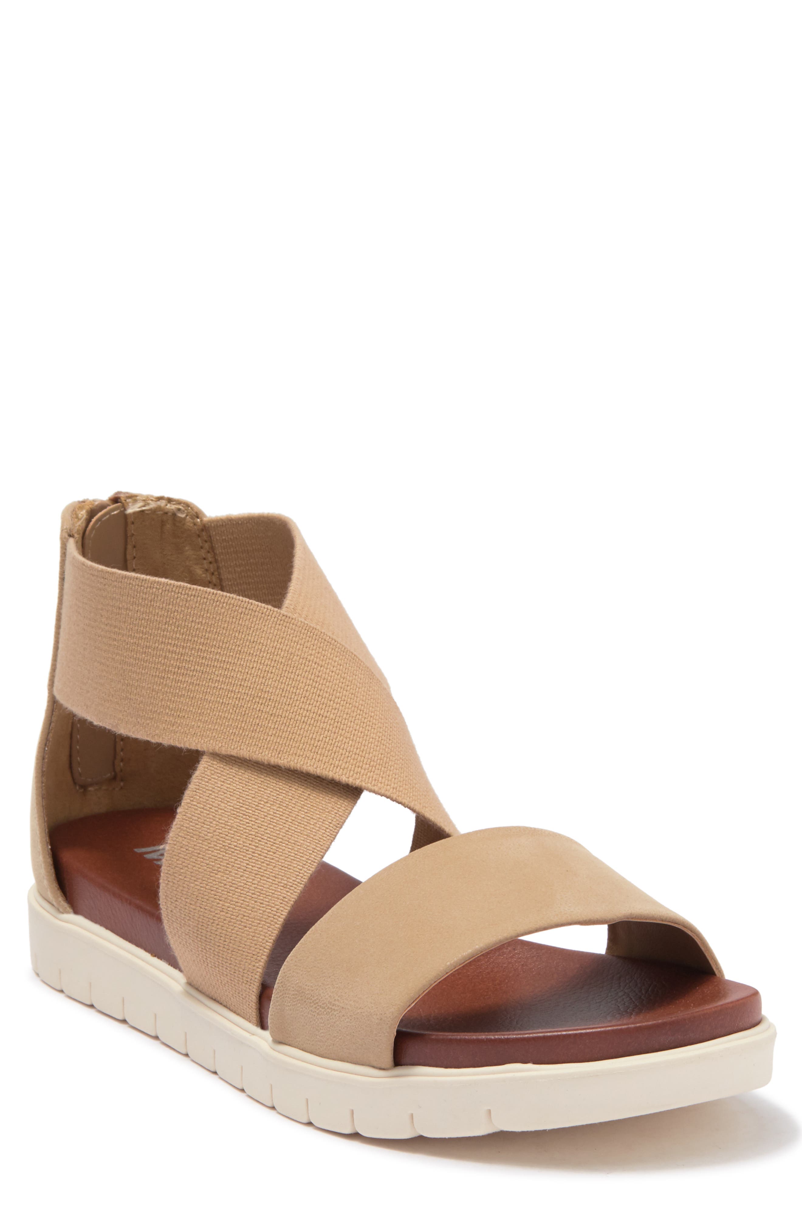 Mia Adina Sandal In Light pastel Brown ModeSens