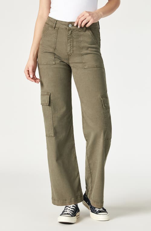 Alva Luxe Twill Cargo Pants in Capers Luxe Twill