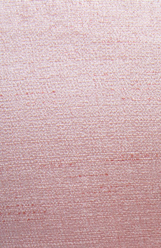 Shop Tom Ford Broken Metallic Wool Blend Ankle Pants In Powdery Pink