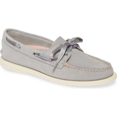 Sperry Authentic Original 2-Eyelet Boat Shoe, Grey