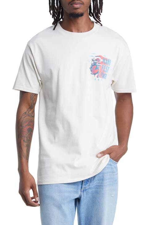 Calvin Klein Women's Blue Brady White Small Snap Front Denim Shirt