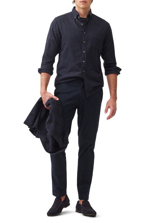 Rodd & Gunn Rodd And Gunn Barrhill Long Sleeve Slim Fit Shirt In Twilight