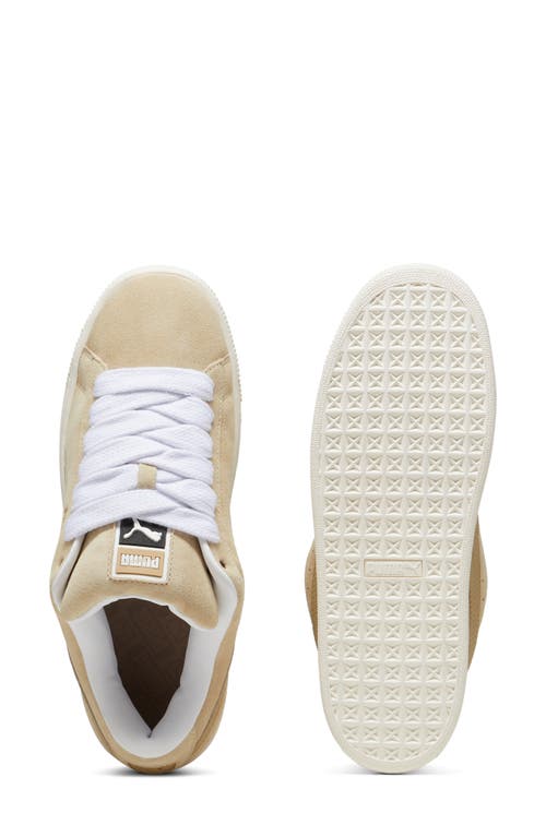 Shop Puma Suede Xl Sneaker In Putty-warm White