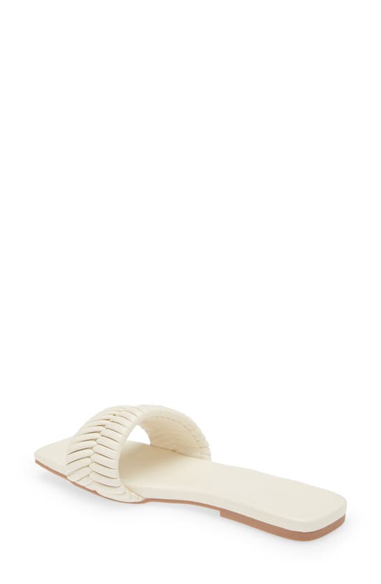 Shop Open Edit Linx Slide Sandal In Ivory