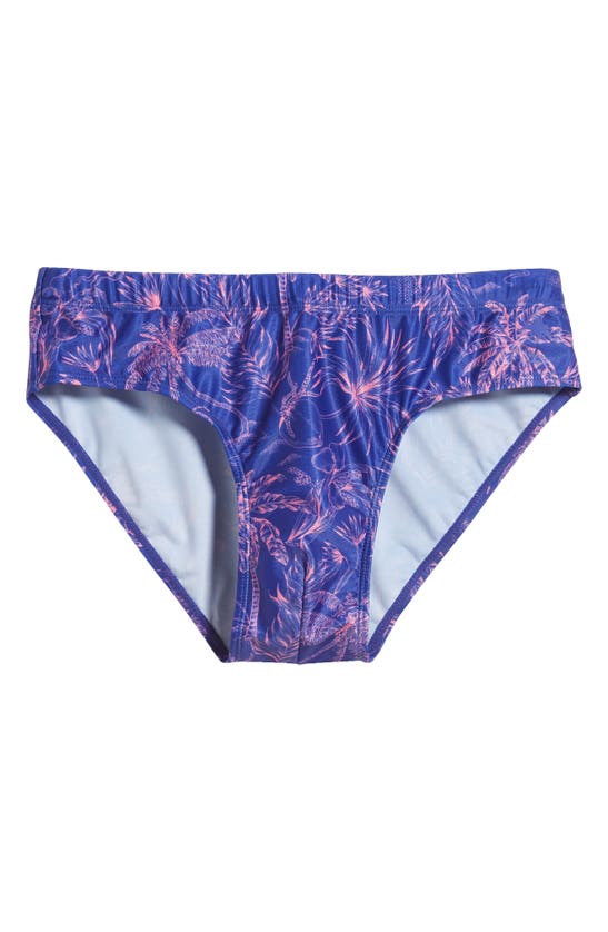 Shop Boardies Palms Swim Briefs In Blue