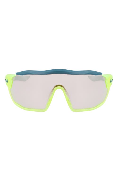 Nike Show X Rush 58mm Shied Sunglasses In Green