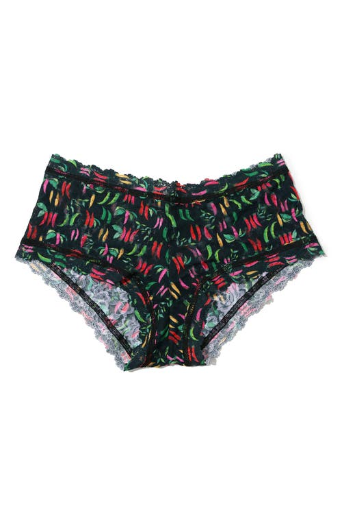 Shop Hanky Panky Print Boyshorts In Extra Spice