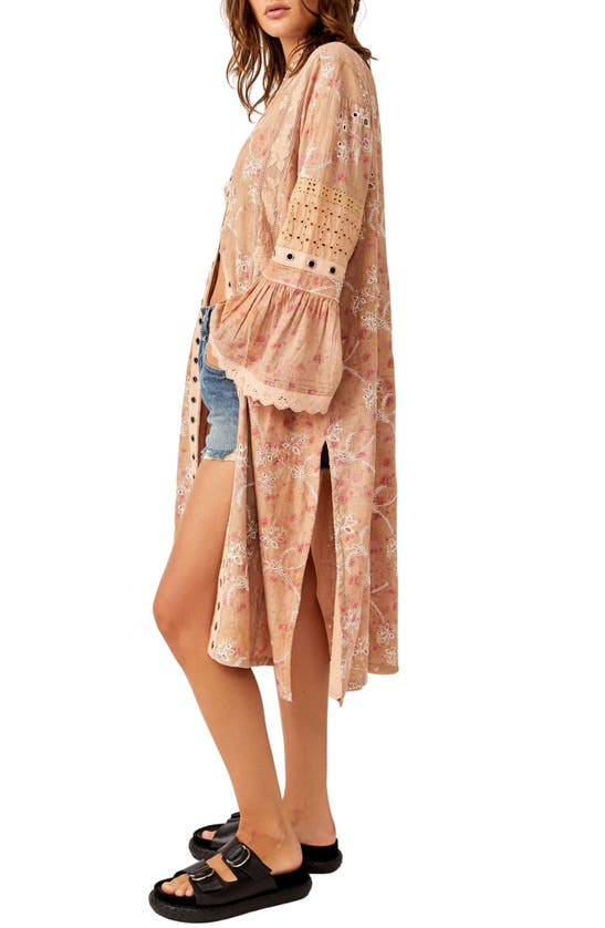 Shop Free People On The Road Duster In Floral Combo