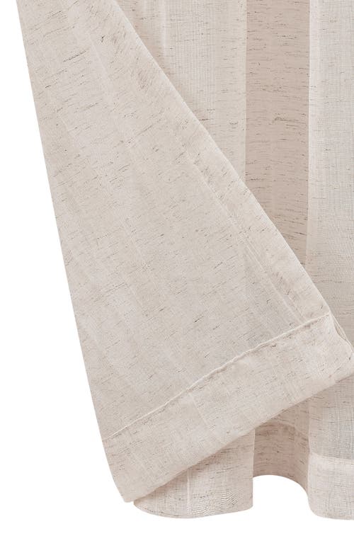 French Connection Charter Crushed Set Of 2 Curtain Panels In White
