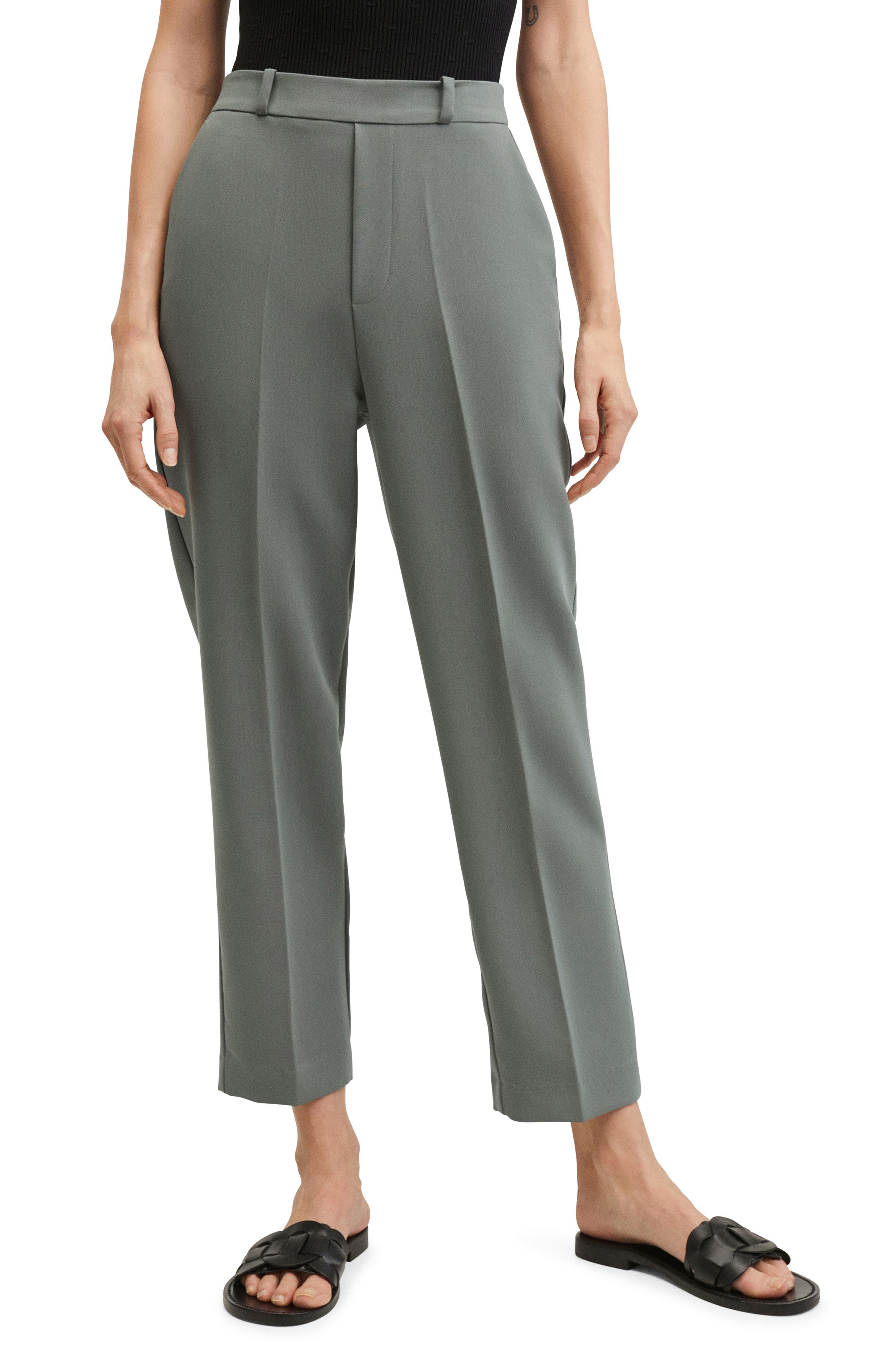 Women's Grey Trousers \u0026 Wide-Leg Pants 