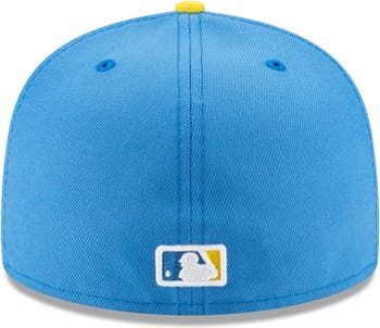 New Era Men's New Era Light Blue Boston Red Sox 2021 City Connect 59FIFTY  Fitted Hat
