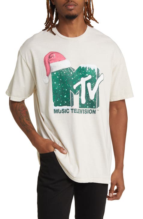 MTV Holiday Graphic T-Shirt
