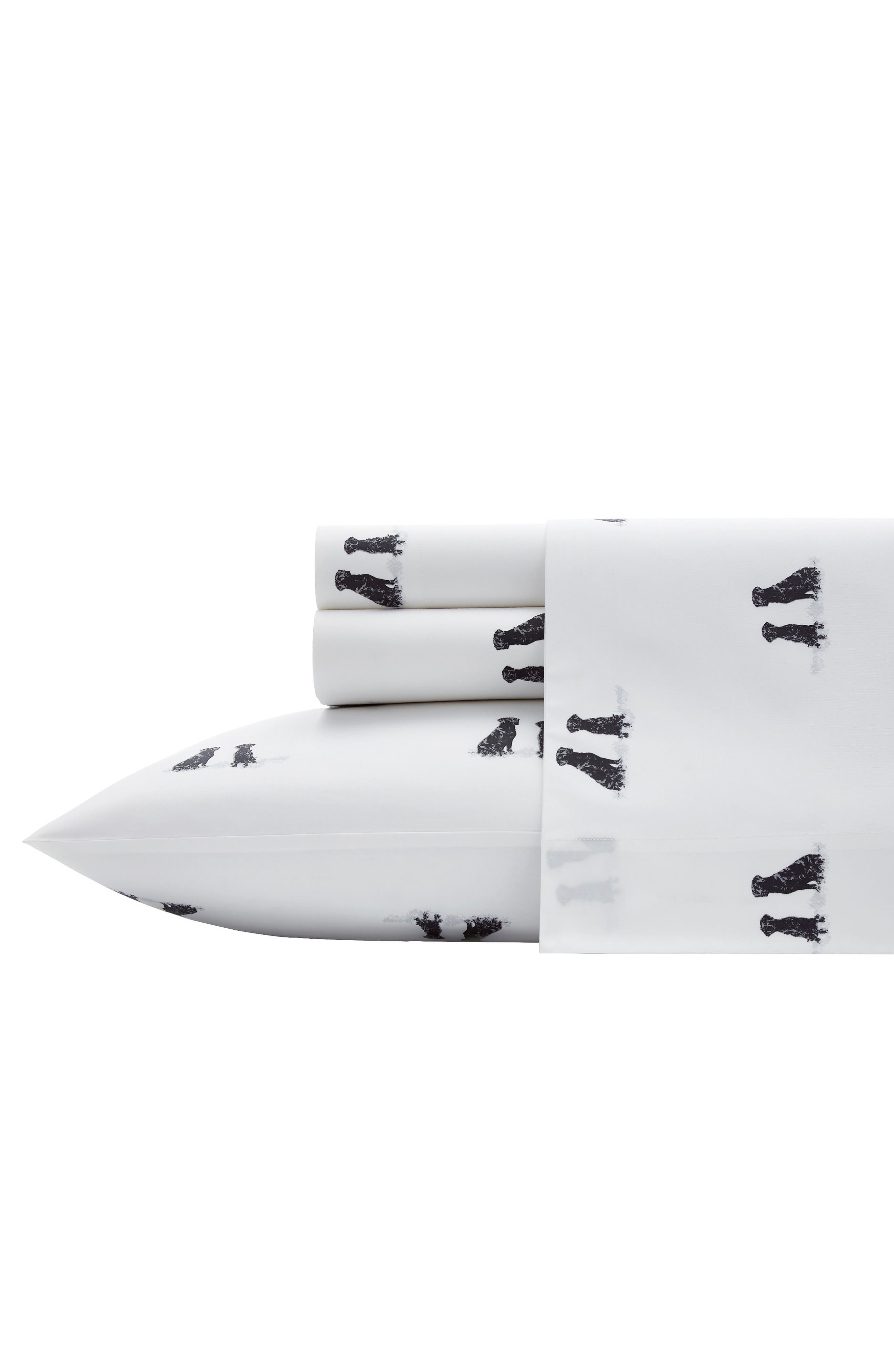 Eddie Bauer Labrador Fields 200 Thread Count 100% Cotton Percale Sheet Set