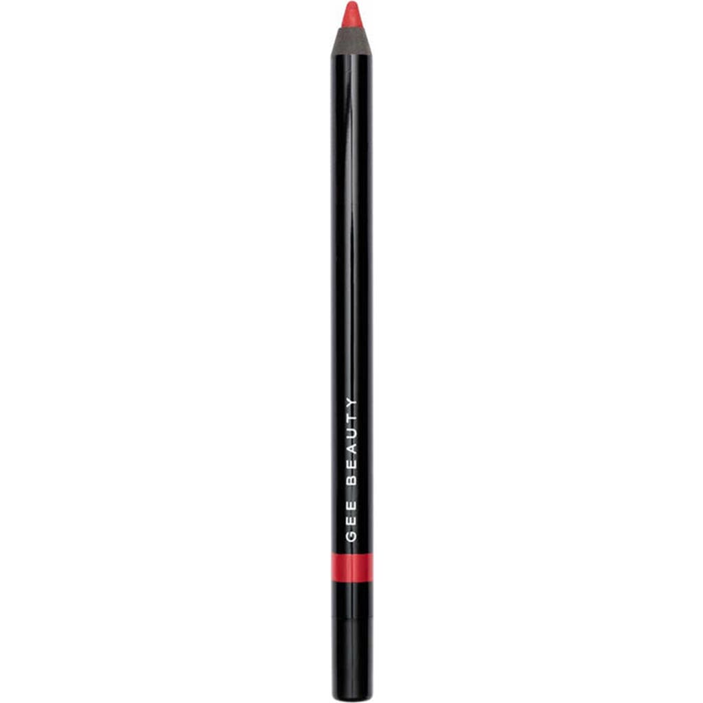 GEE BEAUTY Creamy Lip Define Pencil in Red Hot