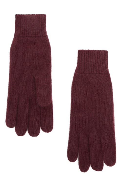 Mango Cashmere Gloves In Brown