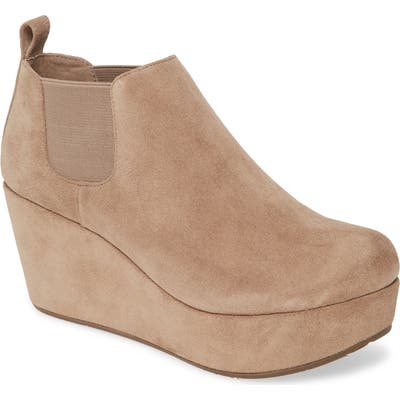 Chocolat Blu Wilmer Platform Bootie- Brown
